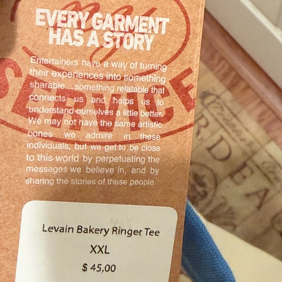 Levain Bakery Women’s XXL Ringer T-Shirt – New w/ Tags ✨ - Picture 6 of 9
